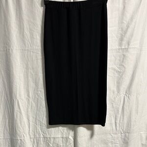 Boohoo Classic Black Pencil Skirt